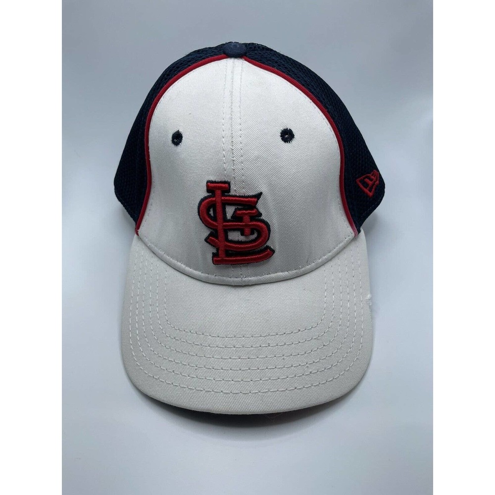 New Era Men’s Fitted Mesh Hat St Louis Cardinals MLB Cap Baseball Small-Medium